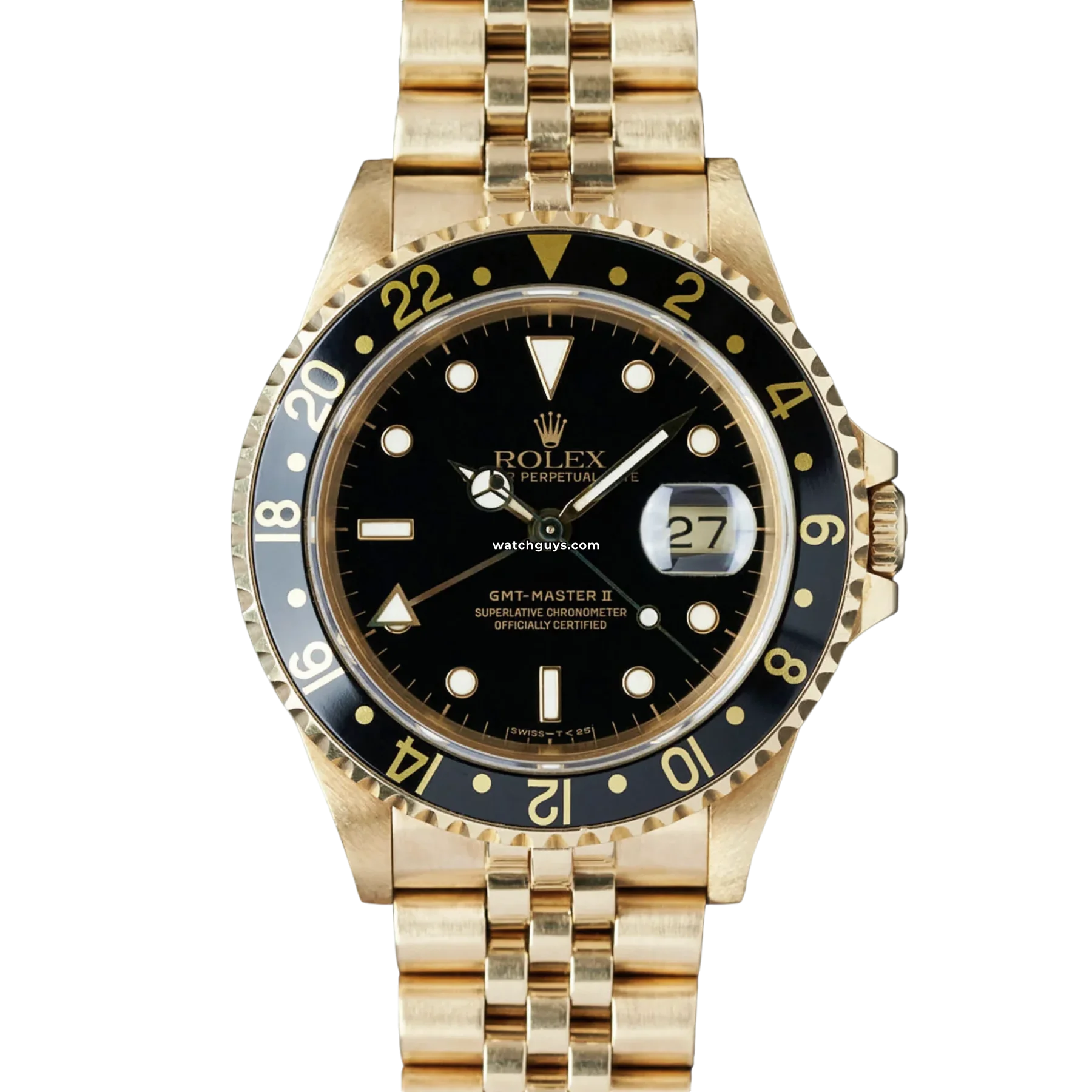 Browse the Latest Rolex Watch Designs –Rolex GMT-Master II 16718 Black Dial