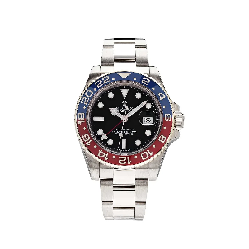 Find Classic Rolex Timepieces Online –Rolex GMT-Master II 116719BLRO 'Pepsi' White Gold Black Dial (2017)