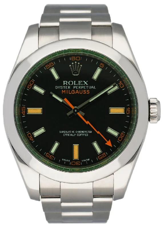 Timeless Elegance with Rolex Watches –Rolex Oyster Perpetual Milgauss 116400 Mens Watch