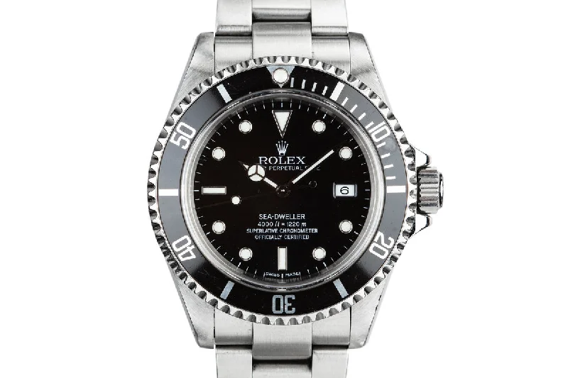 Find Your Perfect Rolex Watch Online –1999 Rolex Sea-Dweller 16600