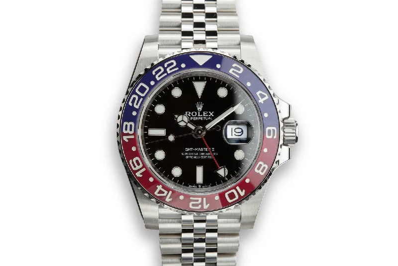 Experience the Best of Rolex Watches –2019 Rolex GMT-Master II 126710BLRO "Pepsi" with Box and Card