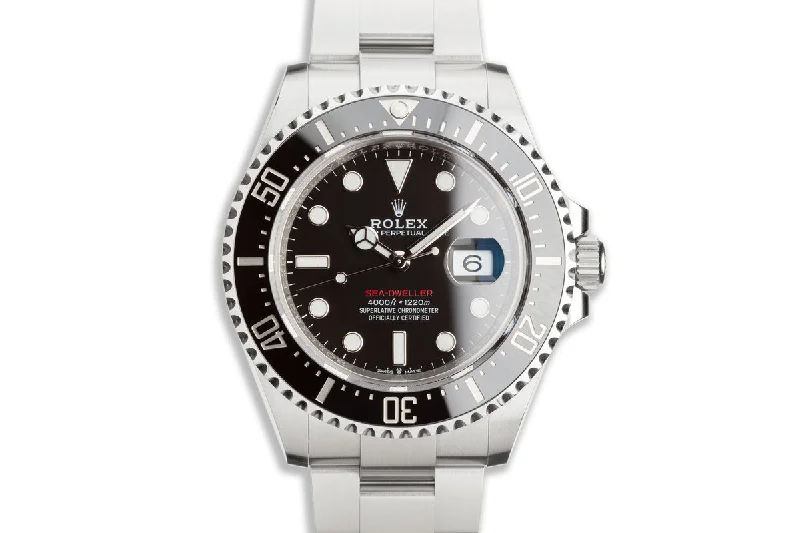 Rolex Watches: The Perfect Blend of Art and Precision –2019 Rolex Red Sea-Dweller MK 2 126600 with Box and Card