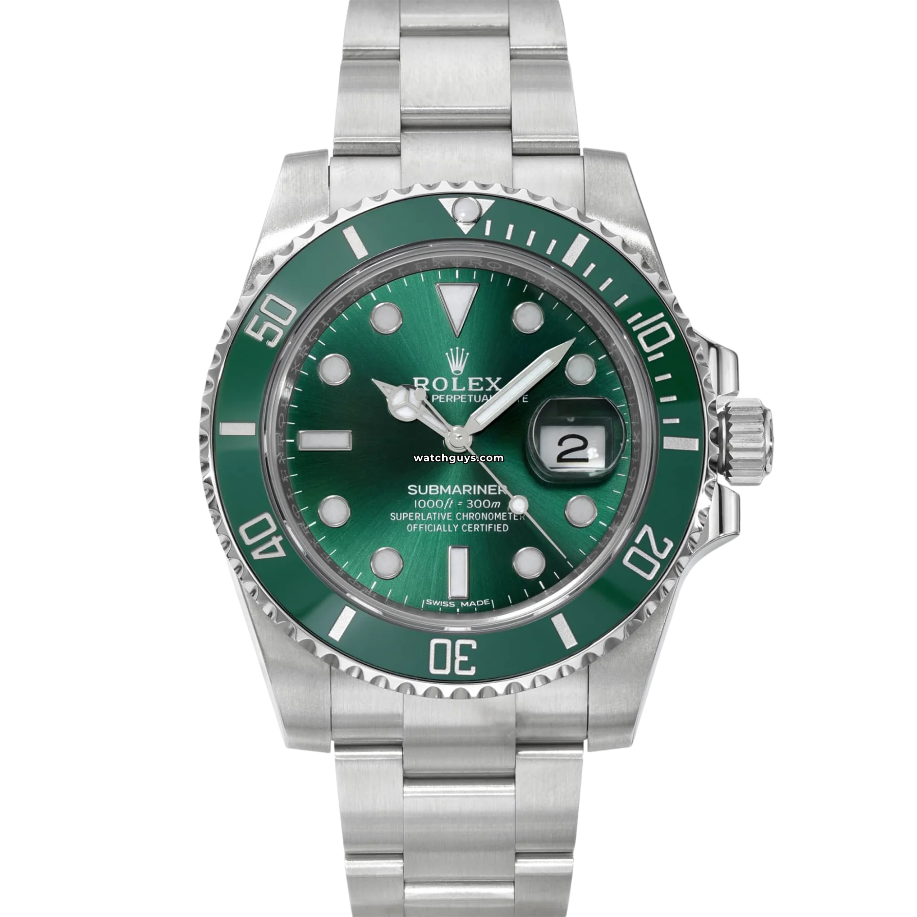 Rolex Watches for the Modern Luxury Seeker –Rolex Submariner 116610LV Hulk