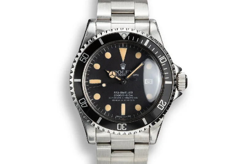 Explore Rare and Collectible Rolex Watches –1978 Rolex Sea-Dweller 1665