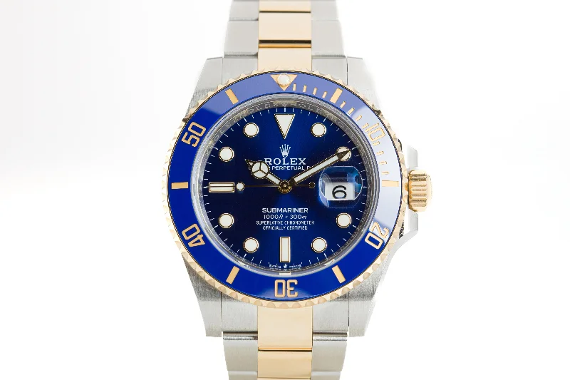 Find the Perfect Rolex Timepiece for You –2022 Rolex Ceramic Submariner "Bluesy" 18k/SS with Box and Card