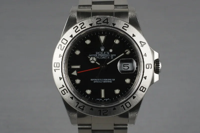 Rolex Watches – The Pinnacle of Swiss Craftsmanship –1997 Rolex Explorer II 16570 Black Dial