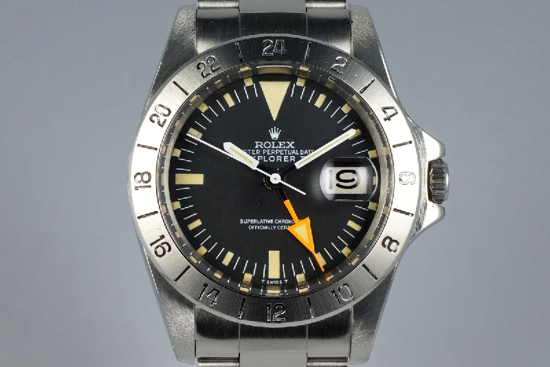 Luxury Rolex Watches for Every Occasion –1972 Rolex Explorer II 1655 Mark I Dial