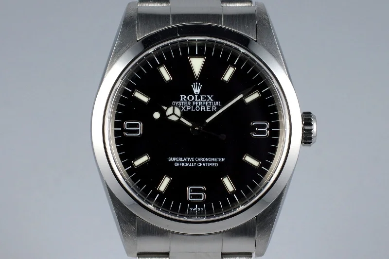 Rolex Watches: Unrivaled Style and Precision –1999 Rolex Explorer 14270