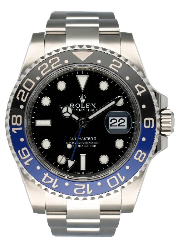 Discover Rolex Watches for Ultimate Prestige –Rolex GMT-Master II 126710BLNR "Batman" Mens Watch Box and Papers