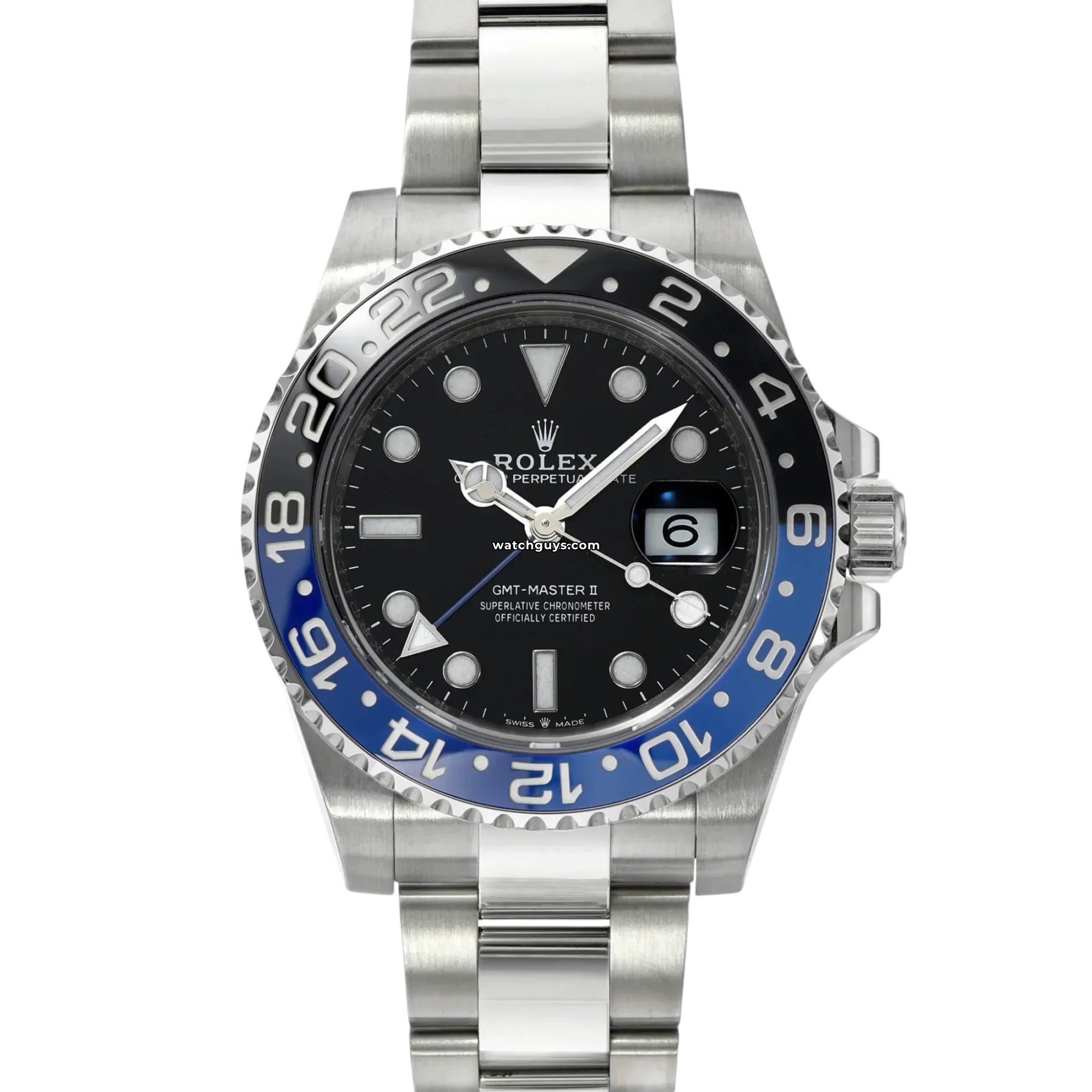 Shop Iconic Rolex Timepieces –Rolex GMT-Master II 126710BLNR Batman