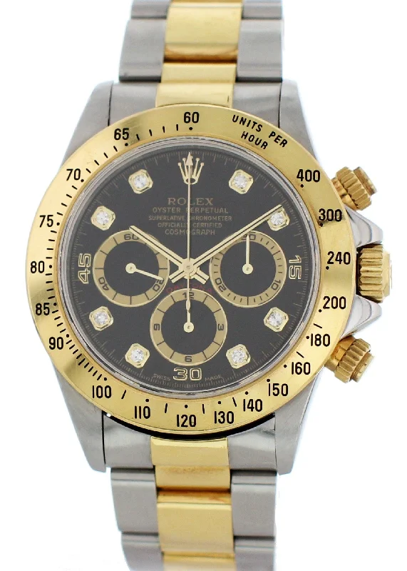 Discover Rolex's Classic Watch Styles –Rolex Daytona Cosmograph Zenith 16523 Diamond Dial Mens Watch