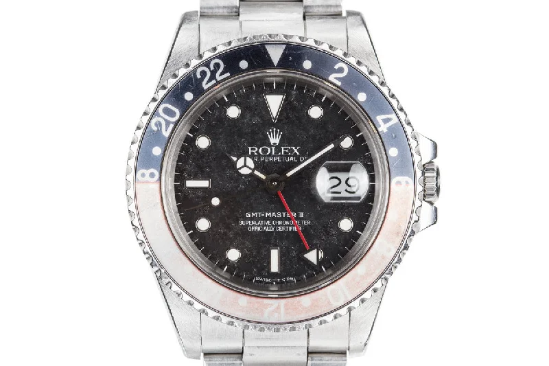 Rolex Watches: The Epitome of Excellence –1988  Rolex GMT-Master II 16760 "Fat Lady" with Faded "Coke" Bezel Insert