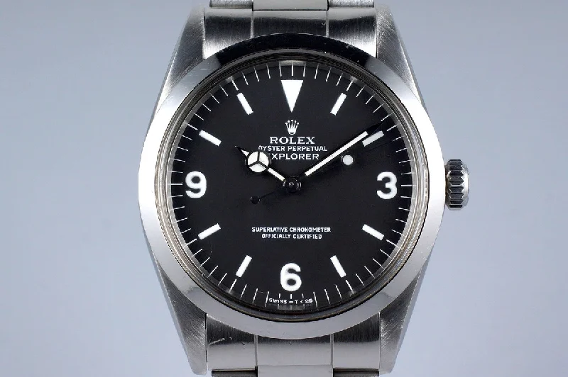 Explore the Finest Rolex Watches Online –1988 Rolex Explorer 1 1016 with Box and Papers