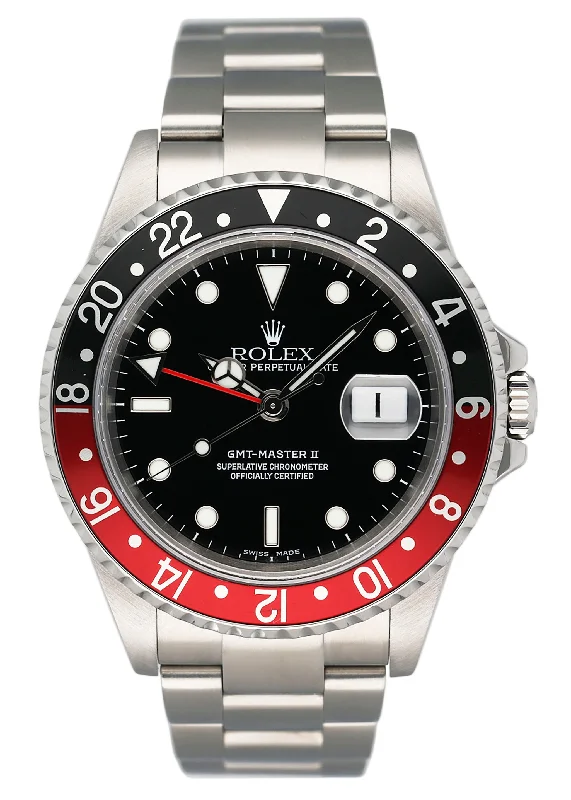 Rolex Watches for Ultimate Style and Function –Rolex GMT-Master II 16710T "Coke" Mens Watch Box Papers