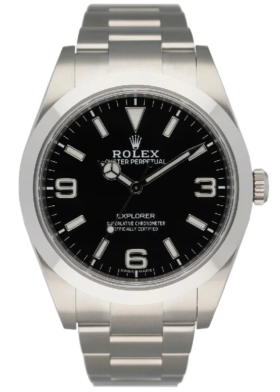 Rolex Watches: Perfectly Crafted for You –Rolex Explorer 214270 MKII Dial Mens Watch Box Papers