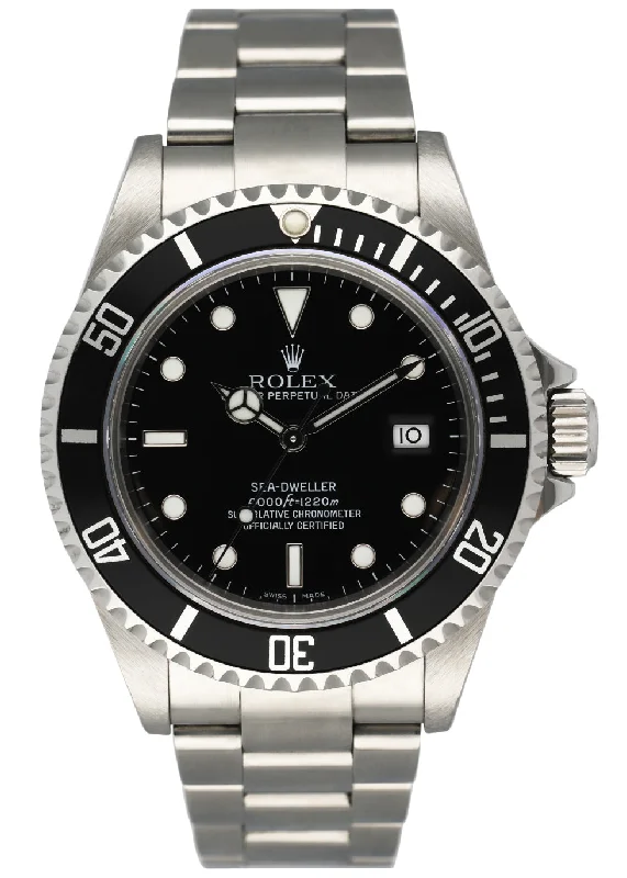 The Most Coveted Rolex Watches Available –Rolex Sea-Dweller 16600 Mens Watch Box & Papers