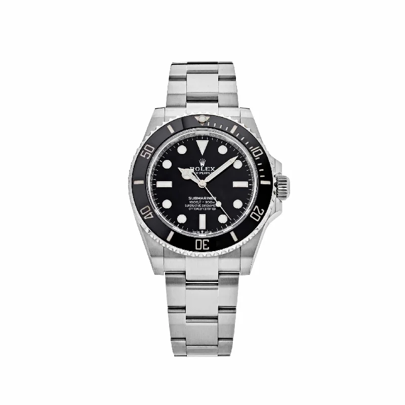 Unleash Your Style with Rolex Watches –Rolex Submariner 124060 Stainless Steel Black Dial (2024)