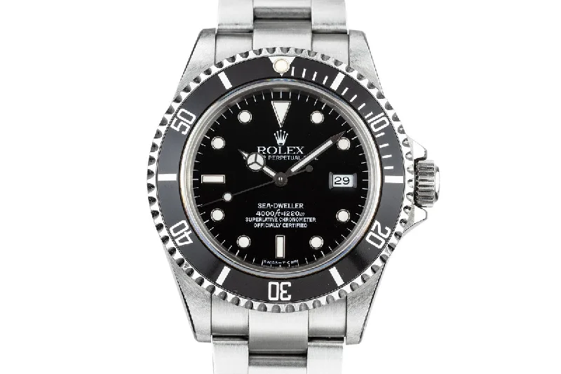 The Luxury of Rolex Watches Awaits –1990 Rolex Sea-Dweller 16600