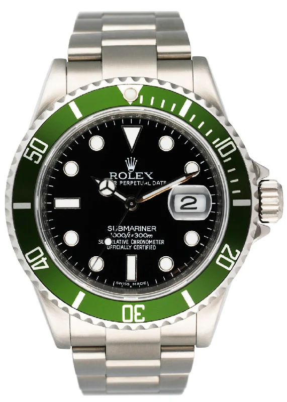 Rolex Watches for the Ultimate Sophistication –Rolex Submariner Date 16610LV Kermit Mens Watch