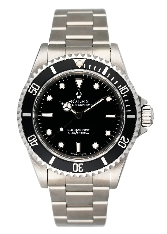 Rolex Watches: A Masterpiece of Design –Rolex Submariner 14060 No Date Mens Watch Box Papers