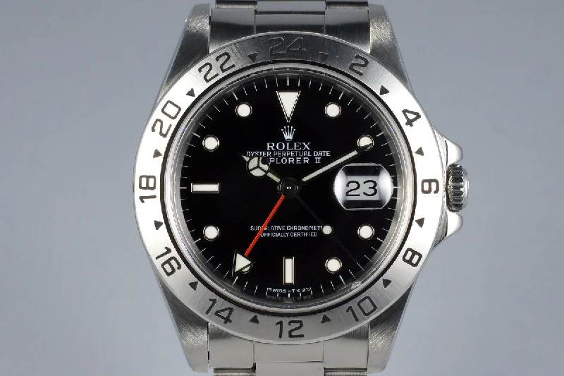 Rolex Watches: A Class Above –1991 Rolex Explorer II 16570 Black Dial