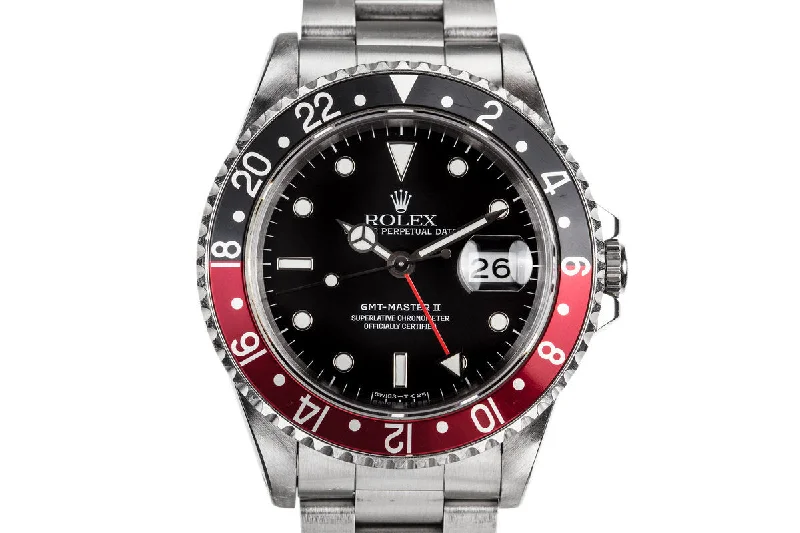 Rolex Watches: Distinctive Style and Precision –1995 Rolex GMT-Master II 16710 "Coke" with Box and Papers