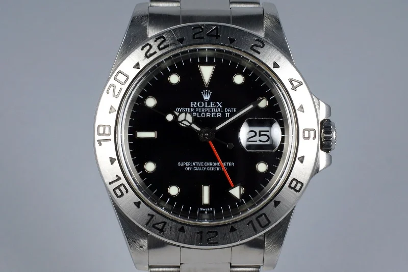 Rolex Watches for the Most Discerning –1999 Rolex Explorer II 16570 Black Dial