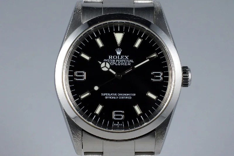 Rolex Watches – A Tradition of Excellence –1999 Rolex Explorer 14270