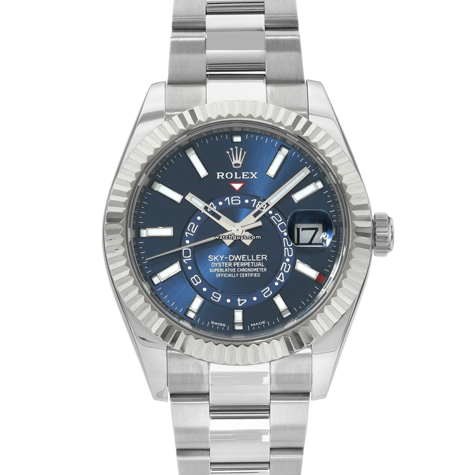 Discover Rolex's Iconic Watch Collections –Rolex Sky-Dweller 326934 Blue