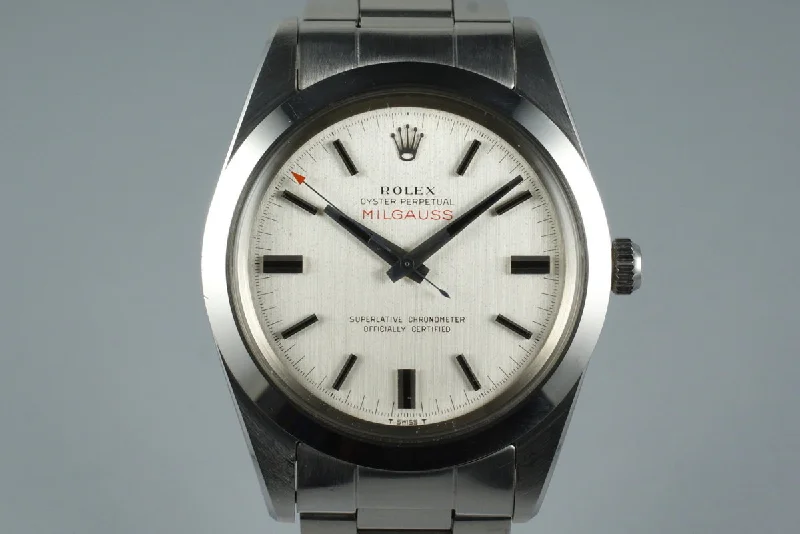 Master the Art of Time with Rolex Watches –1967 Rolex Milgauss 1019