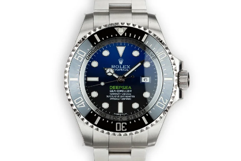 Rolex Watches – The Pinnacle of Swiss Craftsmanship –2015 Mint Rolex DeepSea Sea-Dweller 116660 Previously Owned by Reggie Jackson with Box and Papers