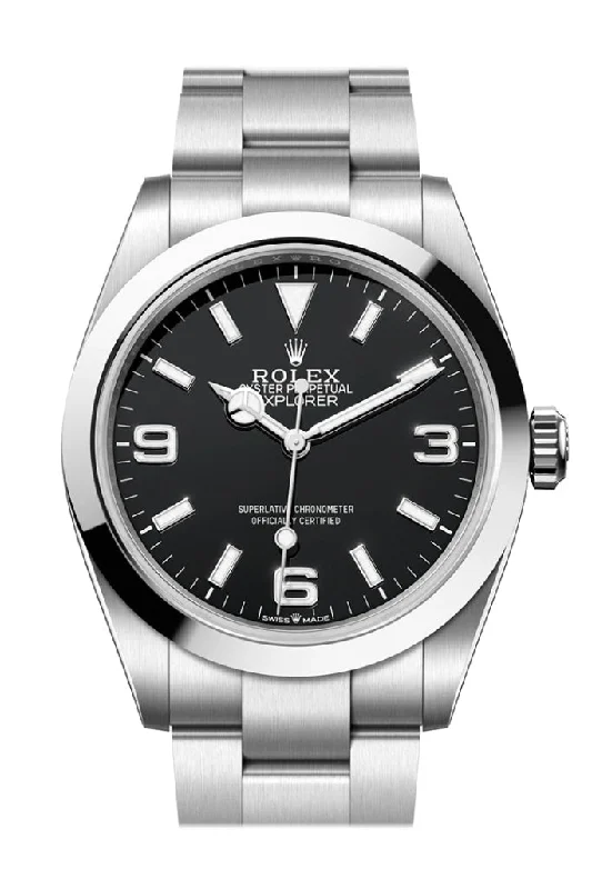 Rolex Watches – The Pinnacle of Swiss Craftsmanship –Rolex Explorer 40 Black Dial Men's Watch 224270