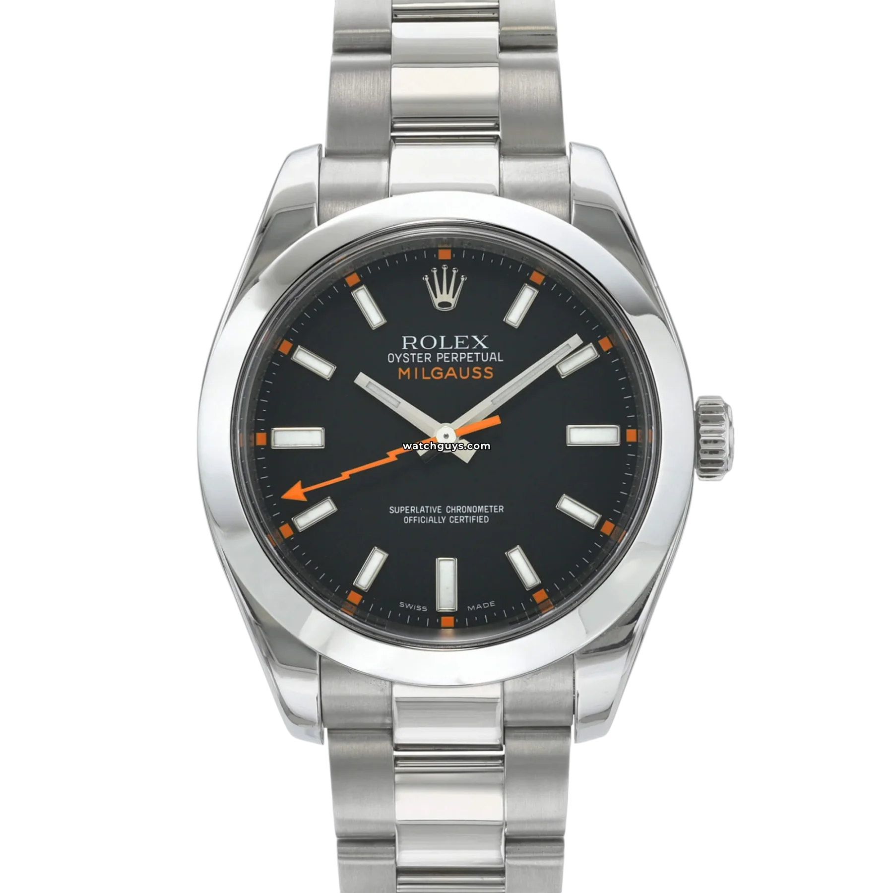 Find Classic Rolex Timepieces Online –Rolex Milgauss 116400 Black