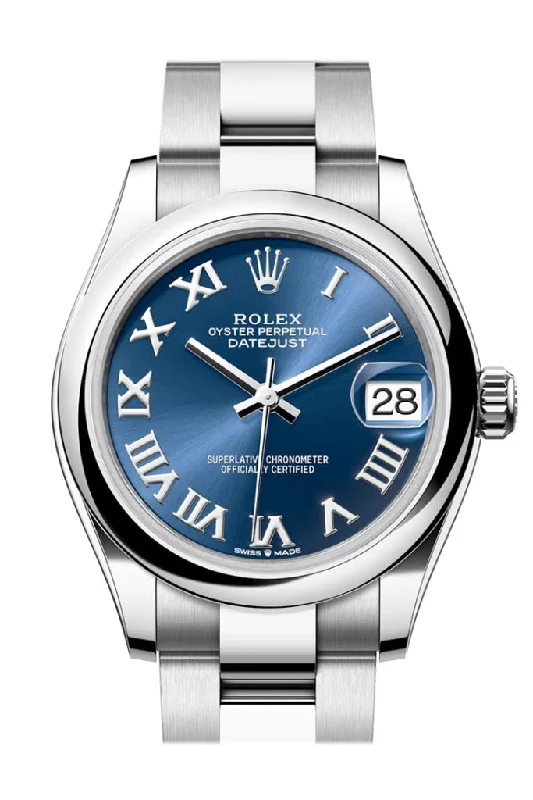 The Legacy of Rolex Watches Continues –Rolex Datejust 31 Blue Roman Dial Oyster Ladies Watch 278240 278240-0017