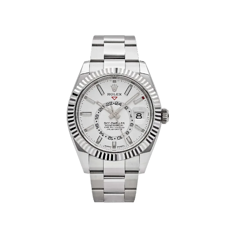 Timeless Rolex Watches Available Now –Rolex Sky-Dweller 336934 Stainless Steel White Dial (2024)