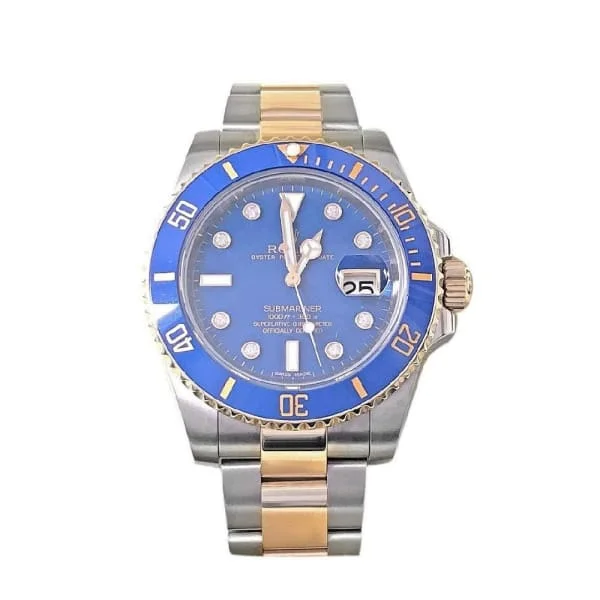 Explore Rare and Collectible Rolex Watches –Rolex Submariner Date 40mm - Ref: 116613BLD - Blue Dial, Two Tone Stainless Steel & 18K Yellow Gold Oyster Bracelet Watch