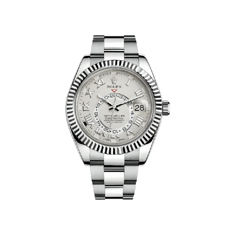 Find the Rolex Watch That Complements Your Lifestyle –Rolex Sky-Dweller 326939 White Gold Ivory Roman Dial Oyster