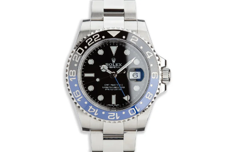 Rolex Watches: Perfect for Every Style –2018 Rolex GMT-Master II 116710BLNR "Batman" with Full Set