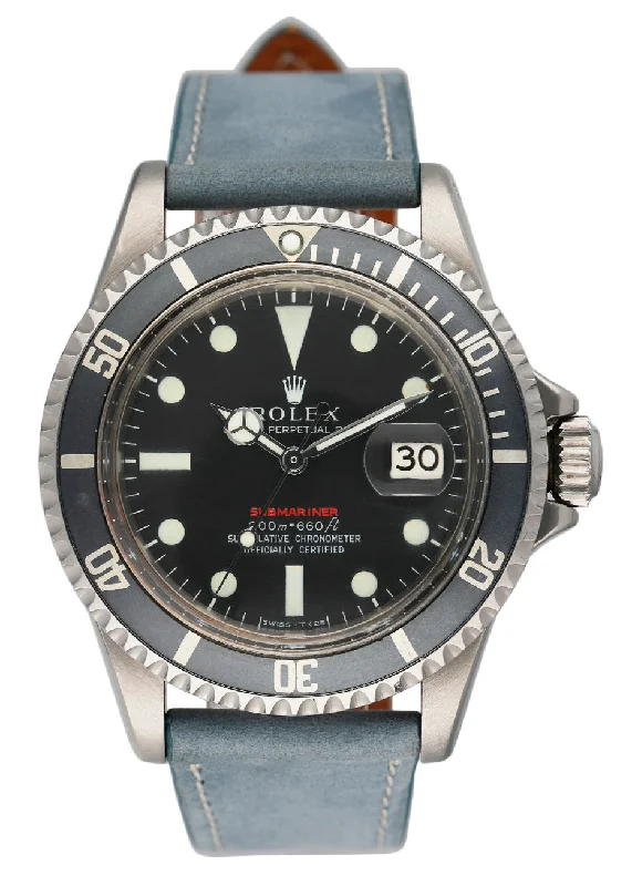 The Legacy of Rolex Watches Continues –Rolex Submariner 1680 Red Meters First Vintage Men's Watch