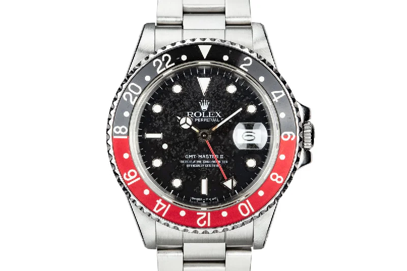 Timeless Rolex Timepieces – A Watch for Every Moment –1988 Rolex GMT-Master II 16760 "Fat Lady" with Static Patina Dial and "Coke" Insert