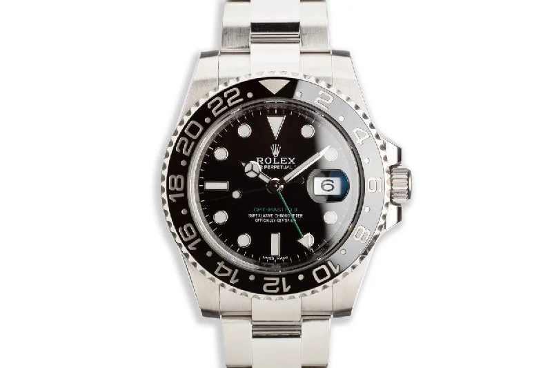 Rolex Watches – A Gift of Luxury –2018 Rolex GMT-Master II 116710LN Black Bezel with Box and Card