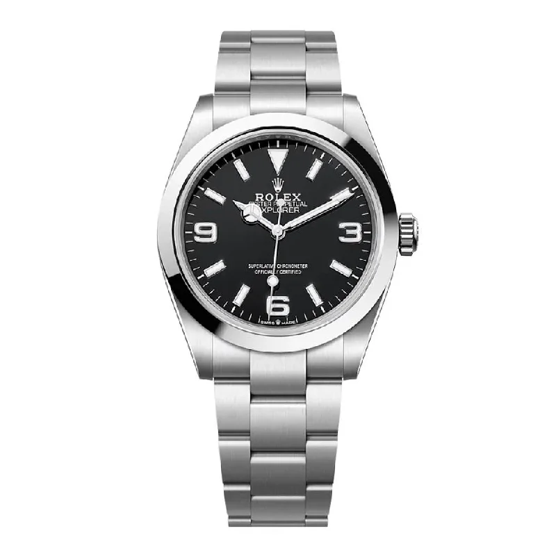 Rolex Watches: For the True Watch Enthusiast –Rolex Explorer 40mm - Ref: 224270 - Black Index & Arabic Numerals Dial, Stainless Steel Oyster Bracelet Watch