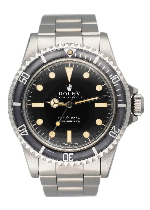 Own a Rolex: The Definition of Luxury –Rolex Submariner 5513 No Date Mens Watch