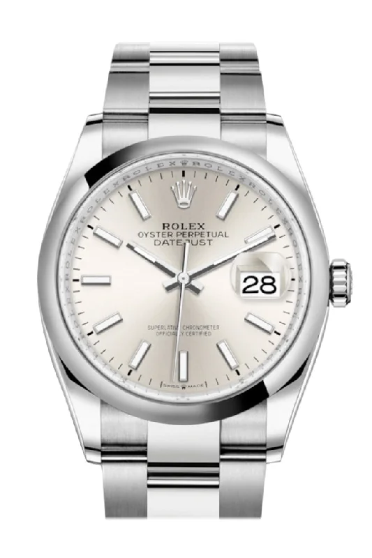 A Wide Selection of Rolex Watches for You –Rolex Datejust 36 Silver Dial Automatic Watch 126200