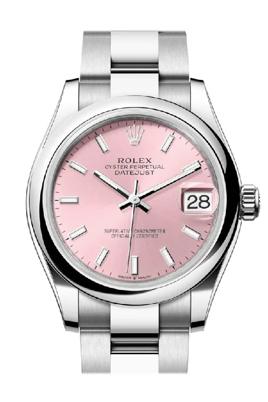 Experience the Best of Rolex Watches –Rolex Datejust 31 Pink Dial Oyster Ladies Watch 278240 278240-0007