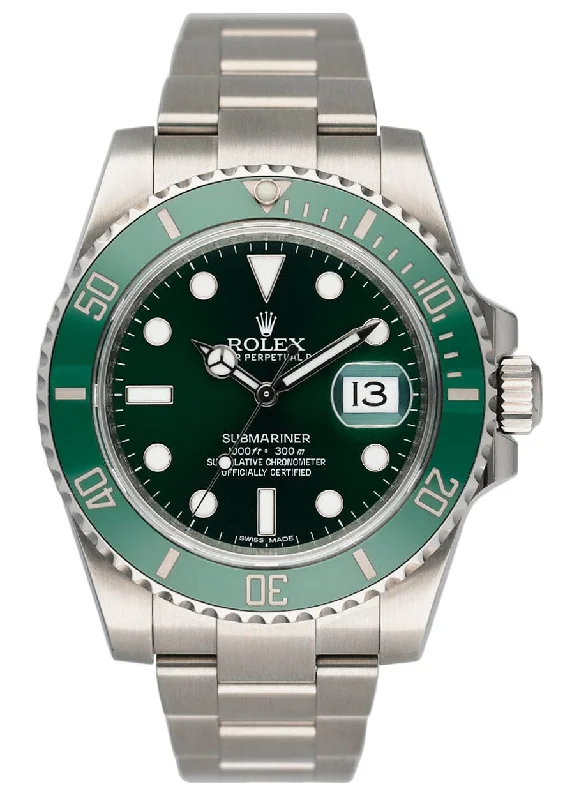 Shop Rolex Watches for Precision and Style –Rolex Submariner Date "Hulk" 116610LV Mens Watch Box Papers