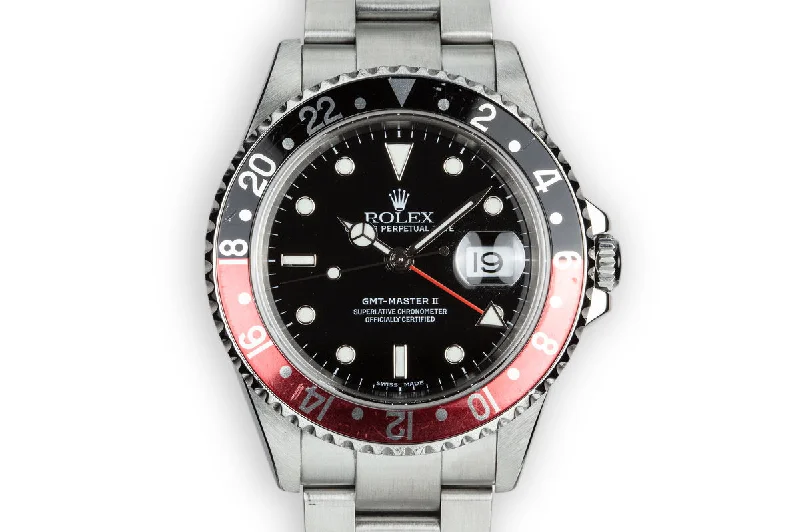 The Ultimate Rolex Watch Collection –2003 Rolex GMT-Master II 16710 "Coke" with Box and Papers