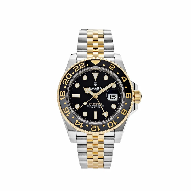 Own a Piece of History with Rolex Watches –Rolex GMT-Master II 126713GRNR Stainless Steel Yellow Gold Black Dial Jubilee (2024)