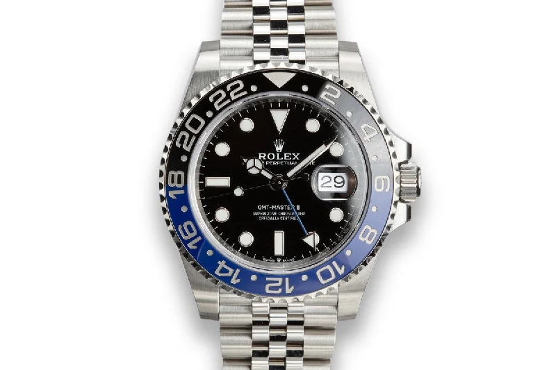 Shop Classic Rolex Models for Timeless Elegance –2019 Rolex GMT-Master II 126710 BLNR "Batman" with Box and Papers