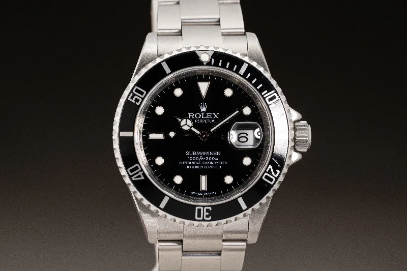 Rolex Watches: A Perfect Combination of Beauty and Function –2008 Rolex 16610 Bezel Engraved Submariner